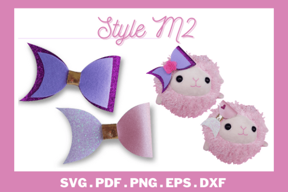 Bow SVG Graphics: 3D Svg Hairbow Template Review