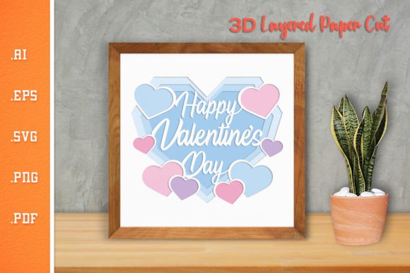 Happy Valentines Day 8 - 3D Paper Cut Review
