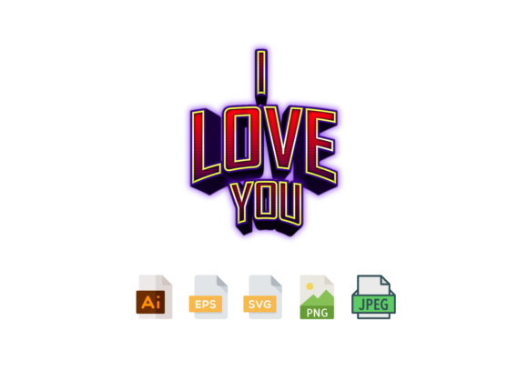 I Love You 3D SVG: Graphics & Graphic Templates Review