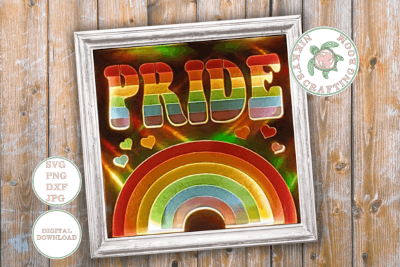 Pride Rainbow: A Designer’s Review for 3D Shadow Boxes