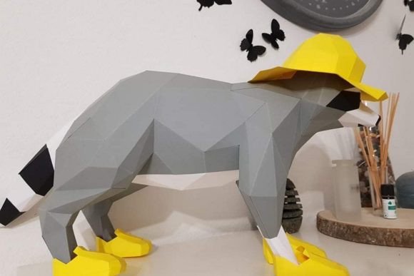Raccoon in a Rainy Day: Embroidery Design Review