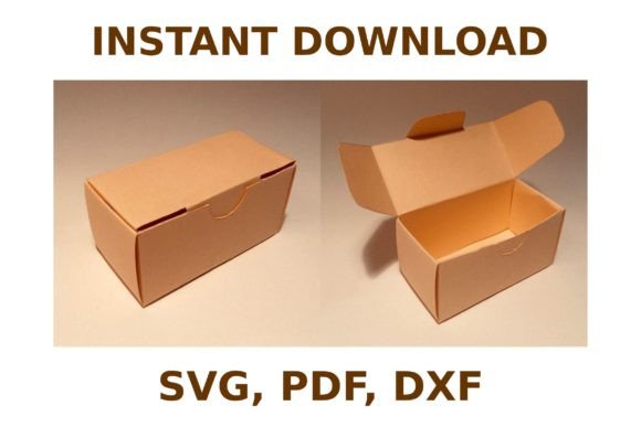 Storage Box Template: 3D SVG Shapes for Crafters
