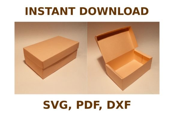 Storage Box with Lid Template: 3D SVG Shapes Review