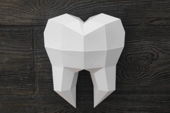Tooth 3D SVG: Playful Objects for Brand Visuals